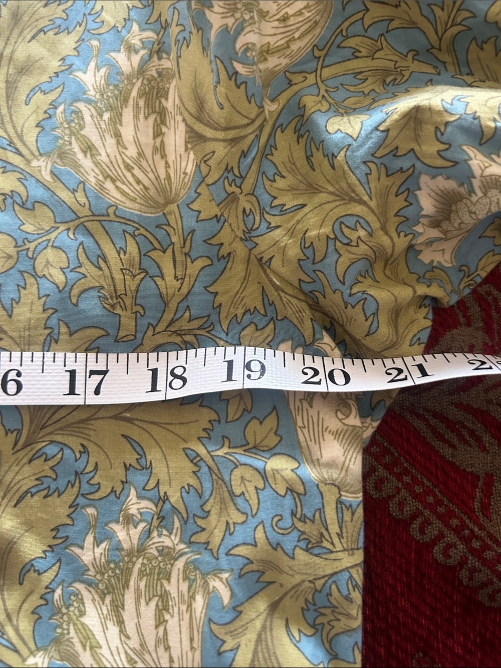 Hyacinth House Blue Green Floral Collared Tiered Midi Dress SMALL - Picture 9 of 13